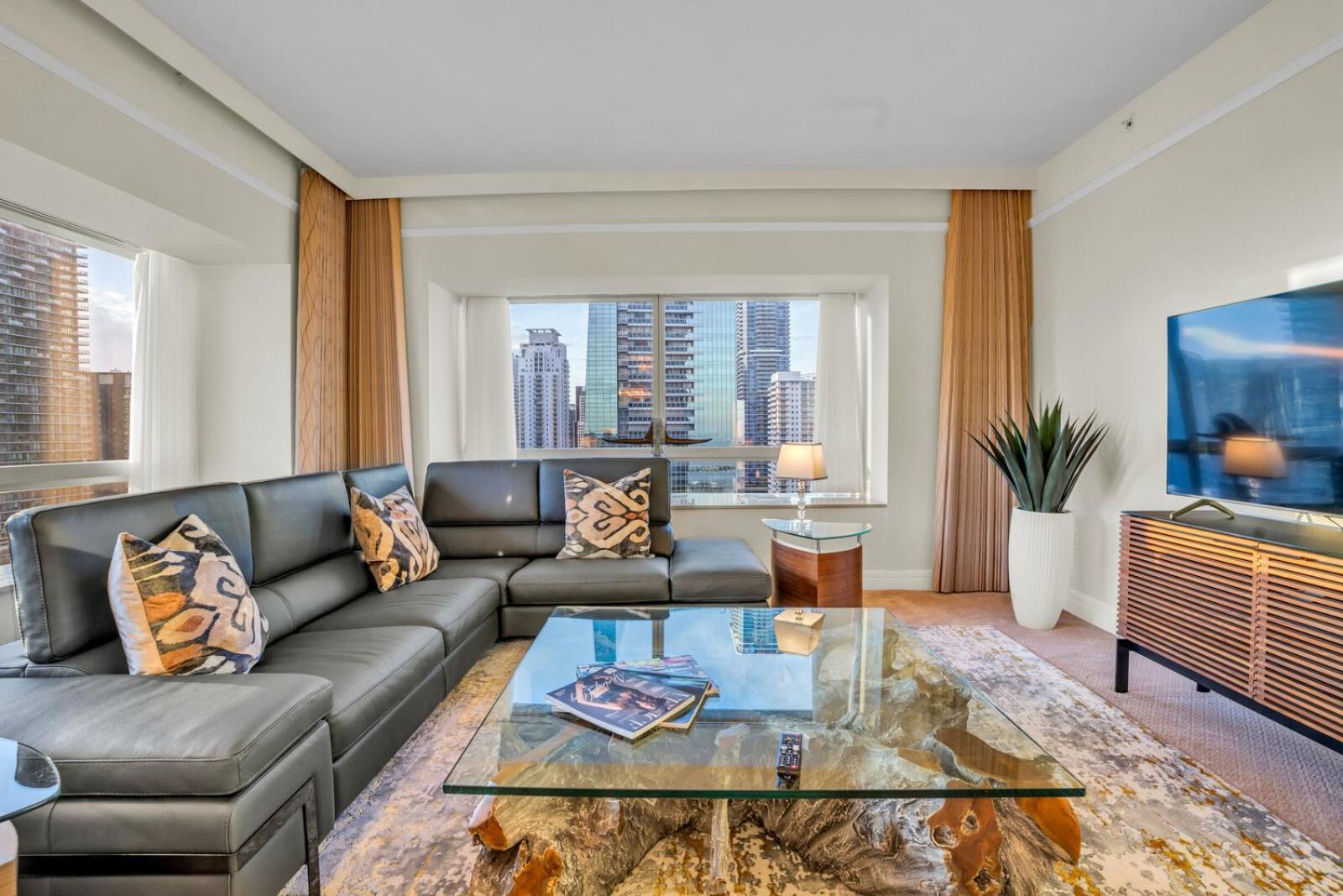 Spacious 2 Bedroom 2 Bath & Studio Suites In The Four Seasons Hotel Miami High Floors Zimmer foto